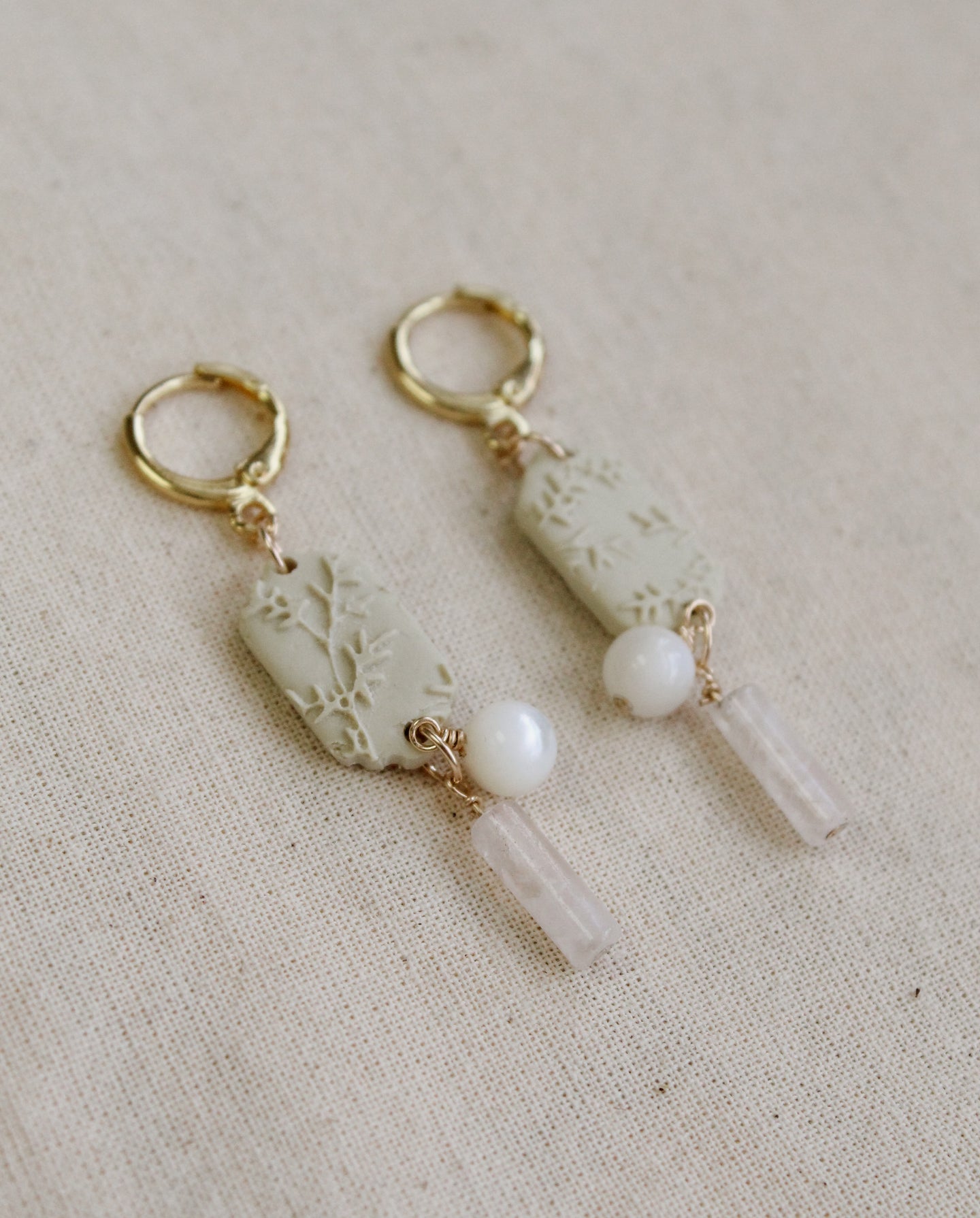 “Lilith” Huggies - Gemstones